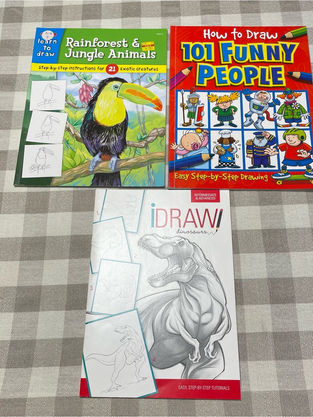 Kids Learn to Draw Book Bundle – 3 Drawing Books
